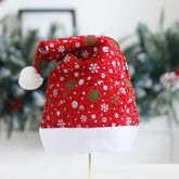 Color Snowflake Christmas Hat Party Headwear